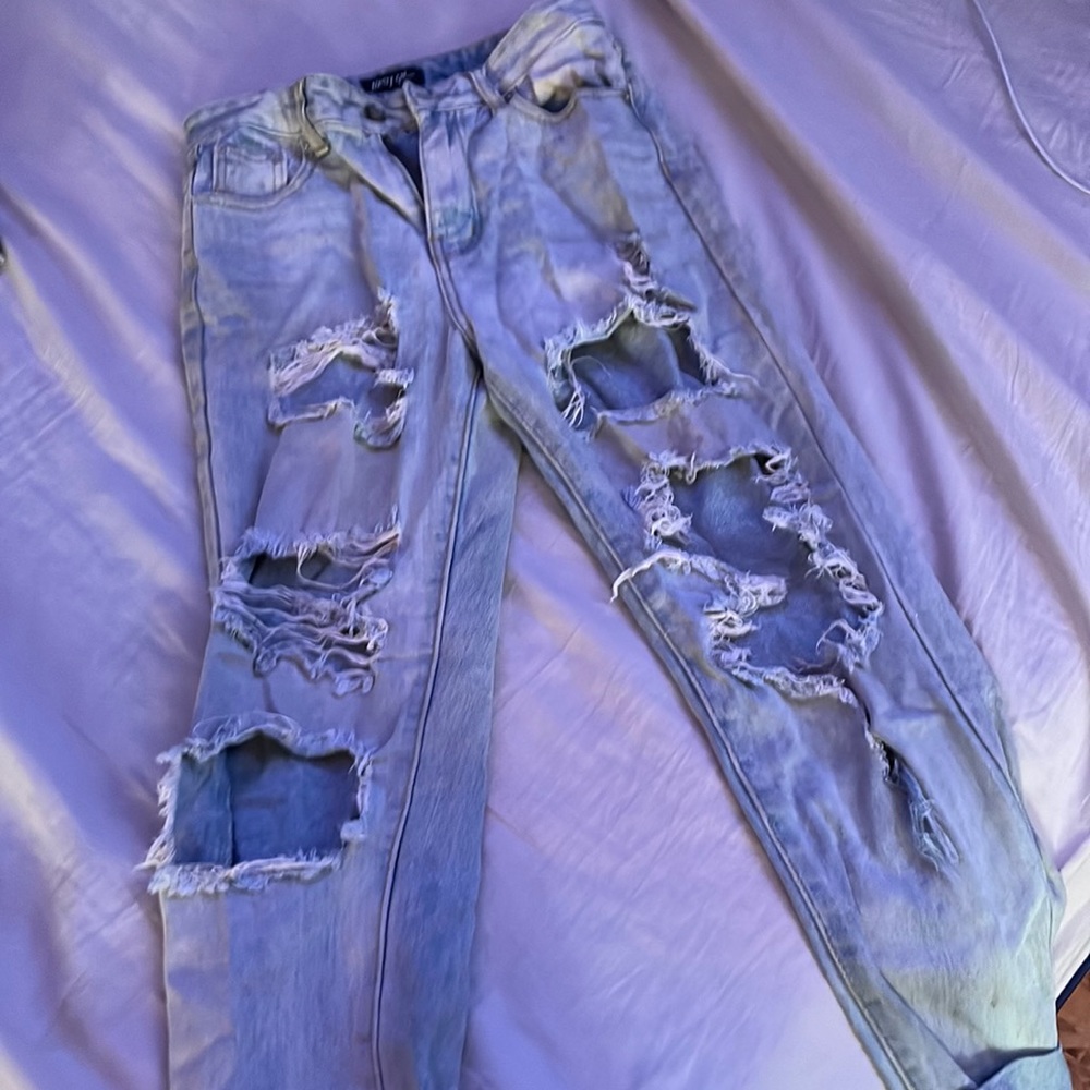 ripped jeans